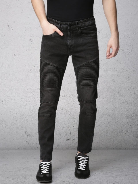 

Ecko Unltd Men Black Slim Tapered Fit Mid-Rise Clean Look Stretchable Jeans