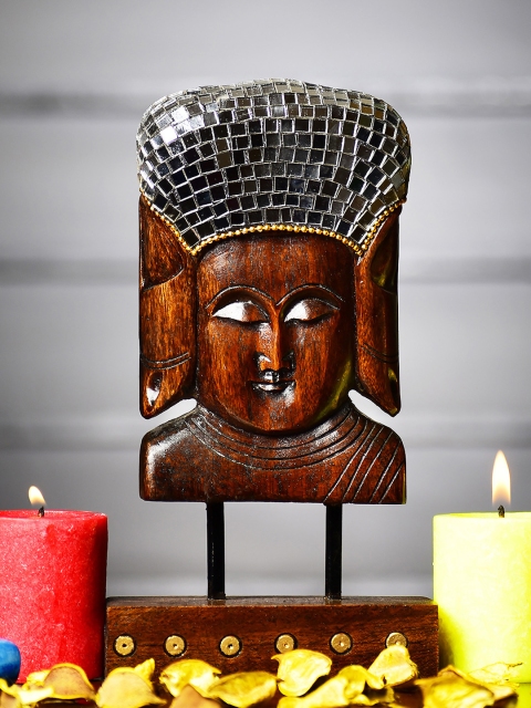 

Archies Brown Buddha Head Statue