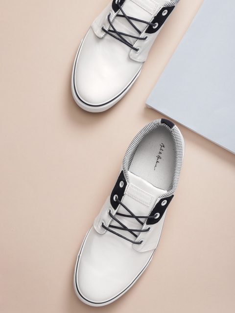 

Mast & Harbour Men Off-White Sneakers