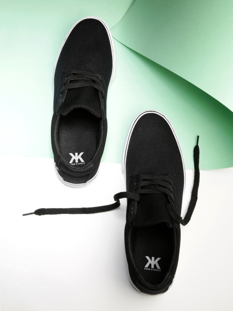 

Kook N Keech Men Black Sneakers