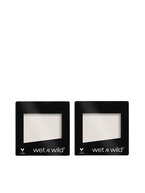 

Wet n Wild Sustainable Set of 2 E341A Color Icon Sugar Single Eyeshadow, Off white