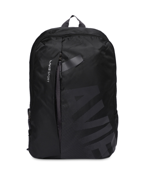

Lavie Women Black Printed Backpack