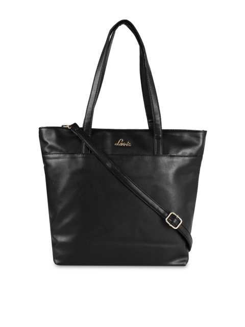 

Lavie Black Solid Shoulder Bag