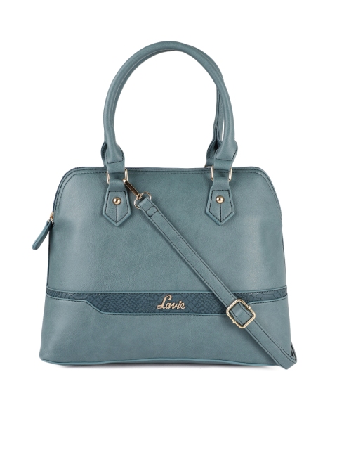 

Lavie Blue Solid Handheld Bag
