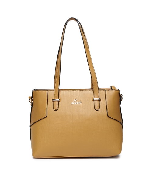 

Lavie Yellow Solid Shoulder Bag