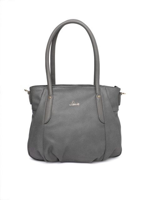 

Lavie Grey Solid Shoulder Bag