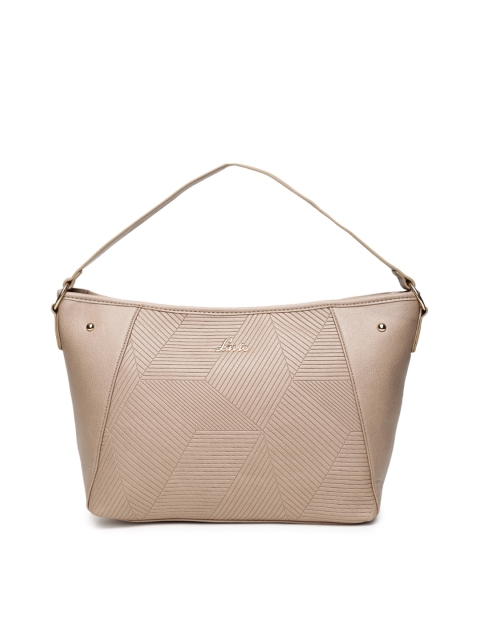 

Lavie Pink Textured Hobo Bag