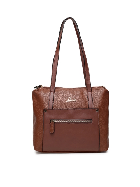 

Lavie Brown Solid Shoulder Bag