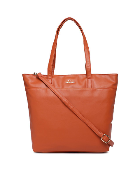 

Lavie Orange Solid Shoulder Bag