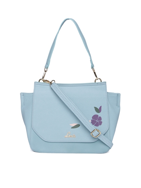 

Lavie Blue Printed Sling Bag