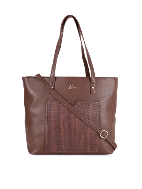 

Lavie Brown Solid Shoulder Bag