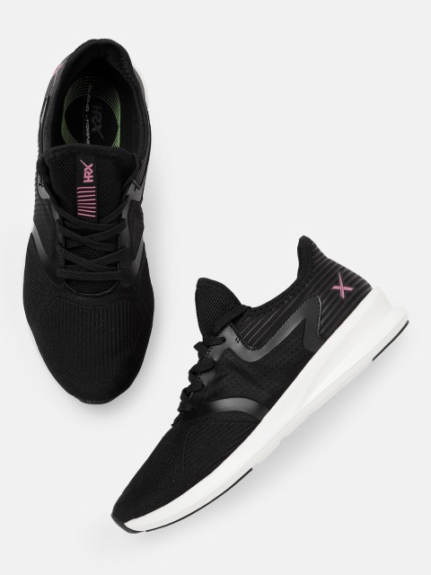 

HRX by Hrithik Roshan Women Black Alpha Trainer Shoes