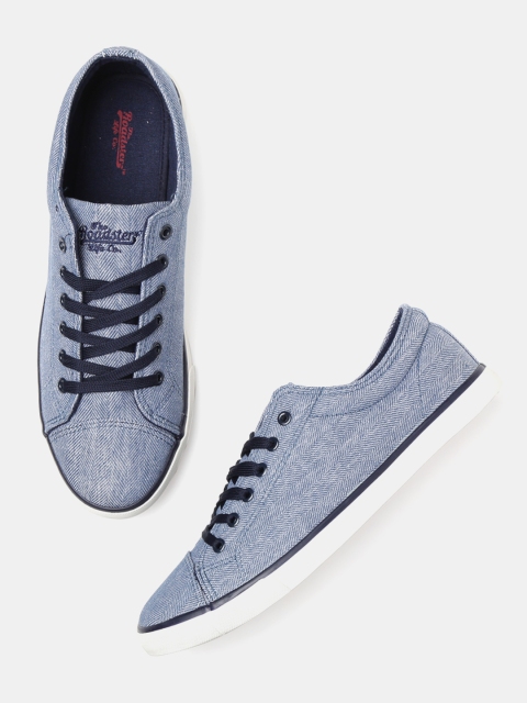 

Roadster Men Blue Sneakers