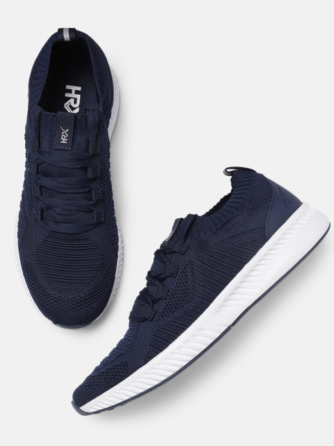 

HRX by Hrithik Roshan Men Navy Blue Solid Core Shoes