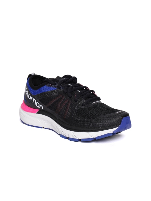 

Salomon Women Black Running Shoes