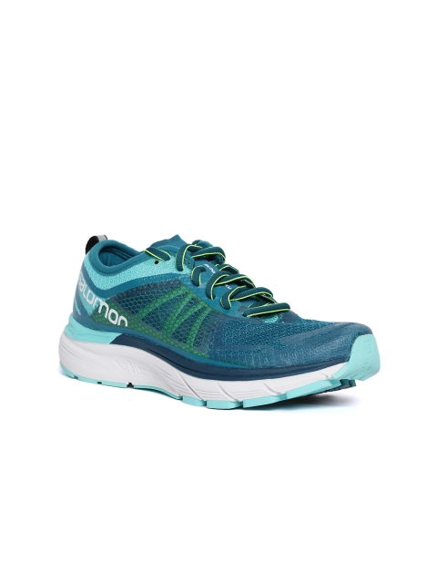 

Salomon Women Teal Blue Running Shoes