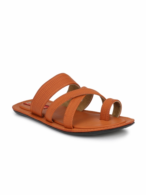

John Karsun Men Tan Comfort Sandals