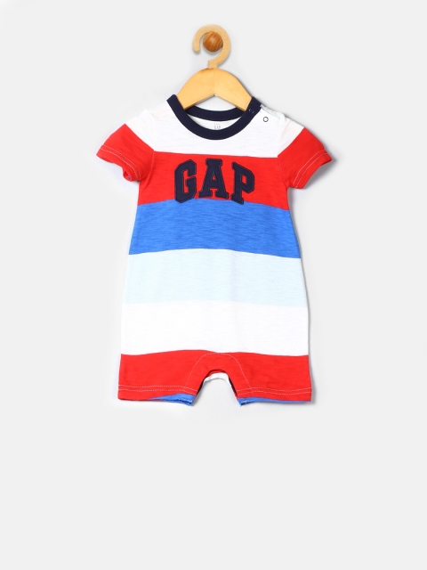 

GAP Boys Red Striped Shorty One-Piece
