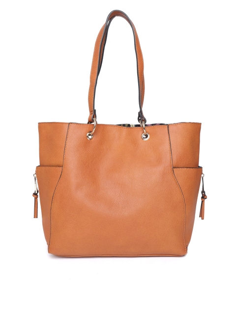 

CARPISA Tan Brown Solid Shoulder Bag