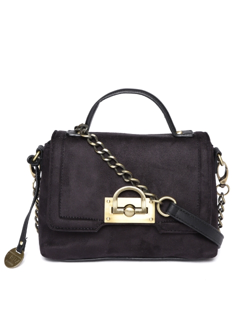 

CARPISA by Penelope and Monica Cruz Black Solid Satchel