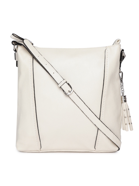 

CARPISA Off-White Solid Shoulder Bag
