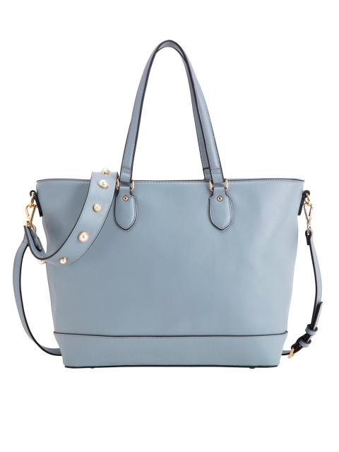 

CARPISA Blue Solid Shoulder Bag with Detachable Sling Strap