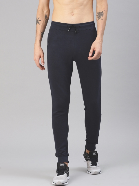 

HRX by Hrithik Roshan Men Navy Blue Solid Joggers