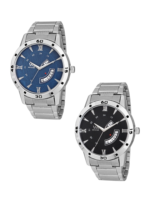 

WM Men Set Of 2 Analogue Watches DDWM-041-42kjo, Black