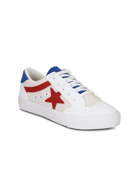 

Get Glamr Women White Sneakers
