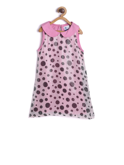 

612 league Pink Printed Tunic