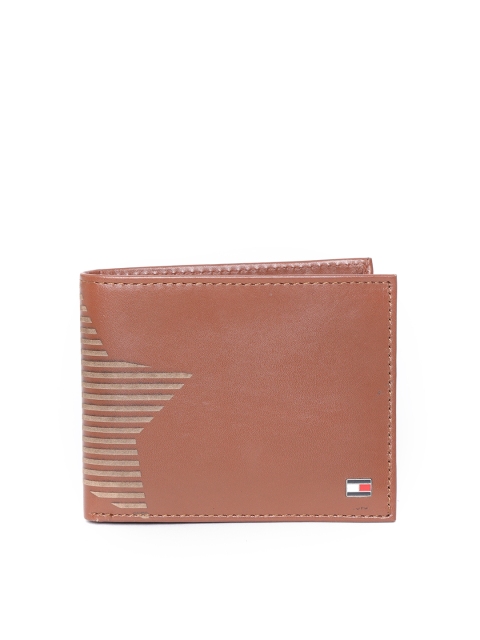 

Tommy Hilfiger Men Brown Solid Two Fold Wallet