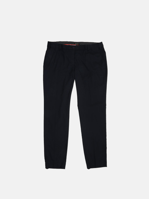 

Park Avenue Women Blue Regular Fit Solid Regular Trousers