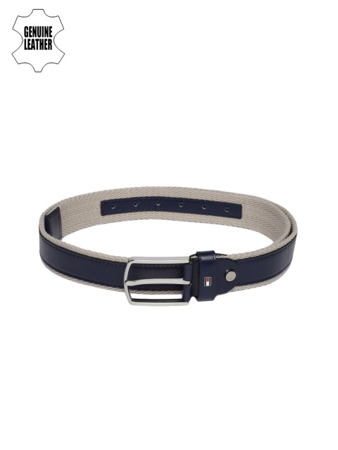 

Tommy Hilfiger Men Navy Blue Solid Belt