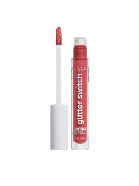 

Lottie London High Roller Glitter Switch Lipstick 3 ml, Coral