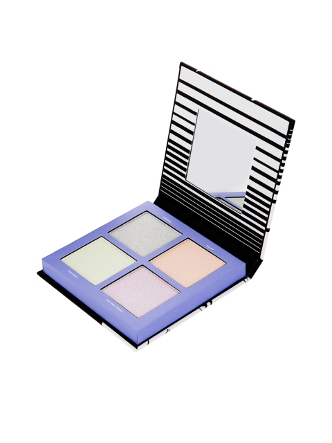 

Lottie London Powder Highlighter Quad Shimmer Squad Holographic Haul 16.8 g, Multi