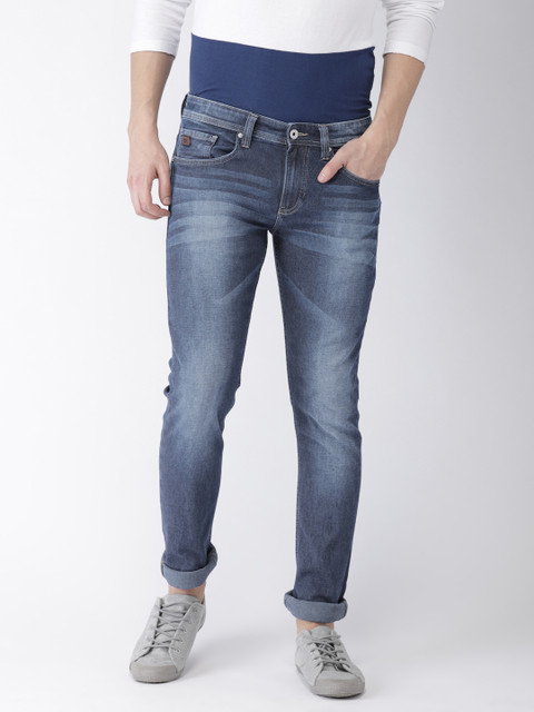 

Celio Men Blue Slim Fit Mid-Rise Clean Look Stretchable Jeans