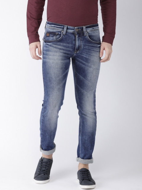 

Celio Men Blue Slim Fit Mid-Rise Clean Look Stretchable Jeans