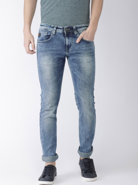 

Celio Men Blue Slim Fit Mid-Rise Clean Look Stretchable Jeans