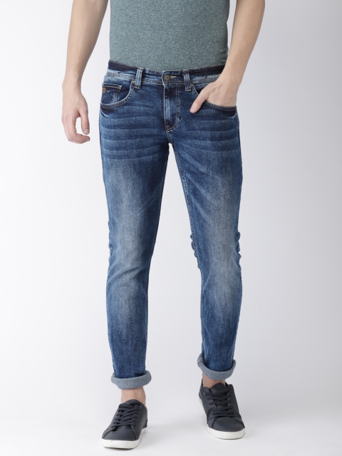 

Celio Men Blue Slim Fit Mid-Rise Clean Look Stretchable Jeans