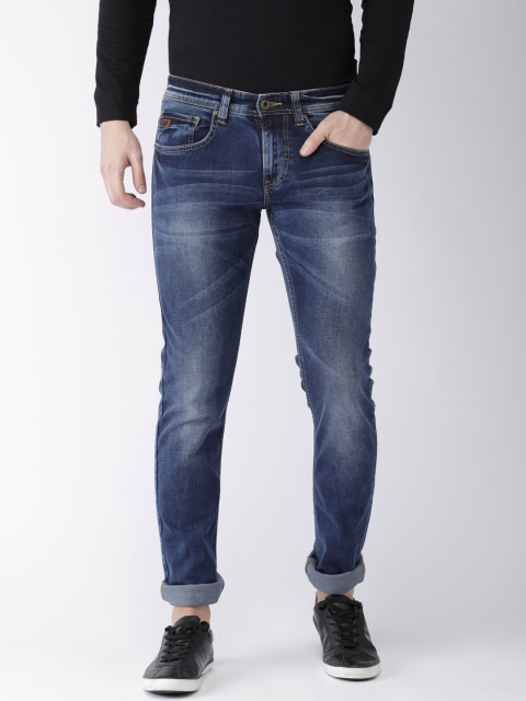 

Celio Men Blue Slim Fit Mid-Rise Clean Look Stretchable Jeans