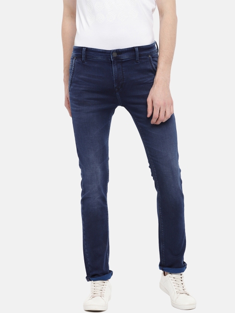 

Easies Men Blue Slim Fit Mid-Rise Clean Look Jeans