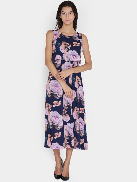 

Taanz Women Navy Blue Dress