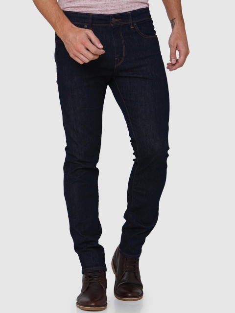 

SELECTED Men Black Mid-Rise Clean Look Jeans