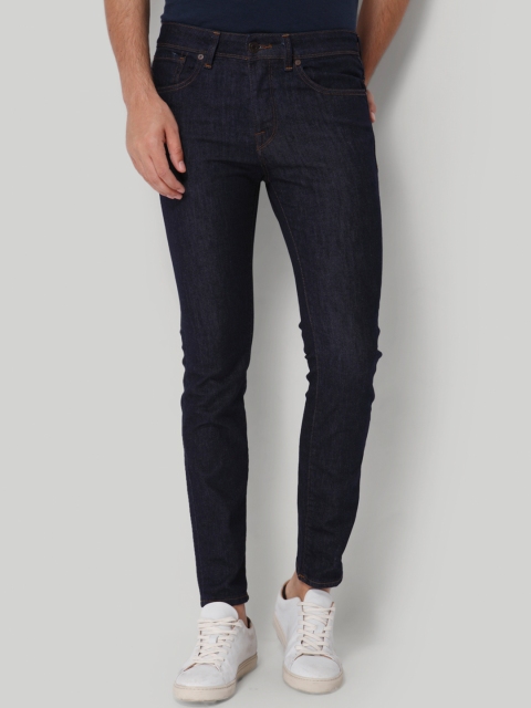 

SELECTED Men Navy Blue Skinny Fit Stretchable Jeans