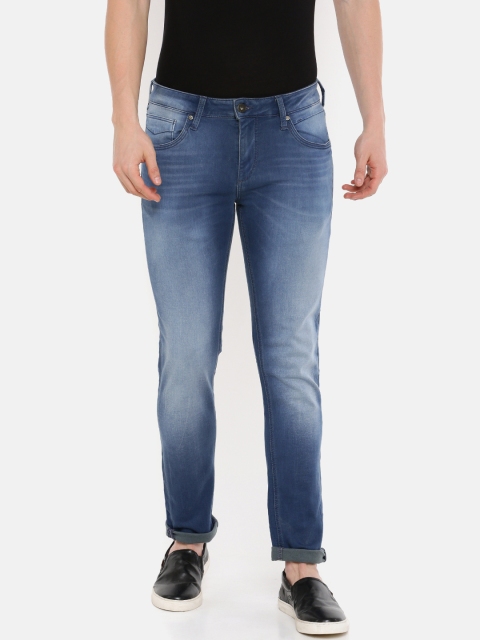 

Jack & Jones Men Blue Ben Skinny Fit Clean Look Stretchable Jeans