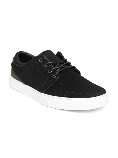 

Harvard Men Black Perforated Sneakers