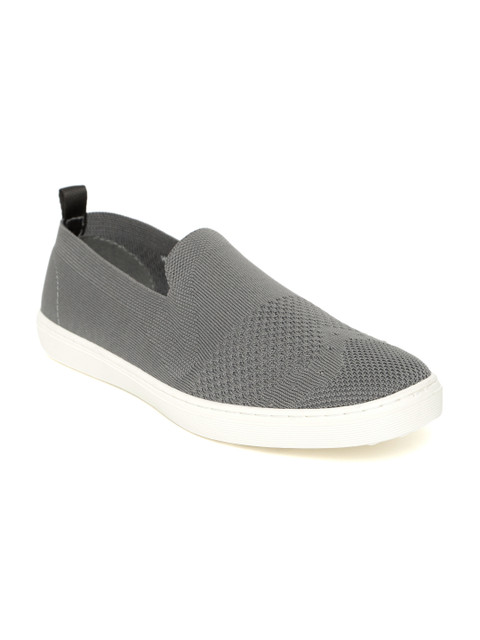 

Harvard Men Grey Woven Design Sneakers