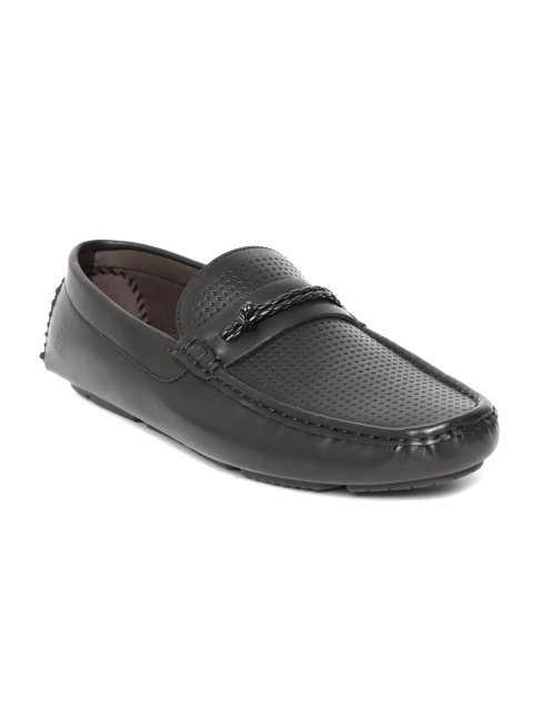 

Harvard Men Black Textured Driving Shoes