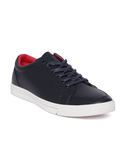 

Harvard Men Navy Blue Perforated Sneakers