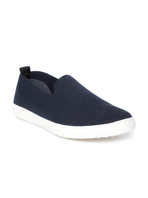 

Harvard Men Navy Blue Slip-On Sneakers